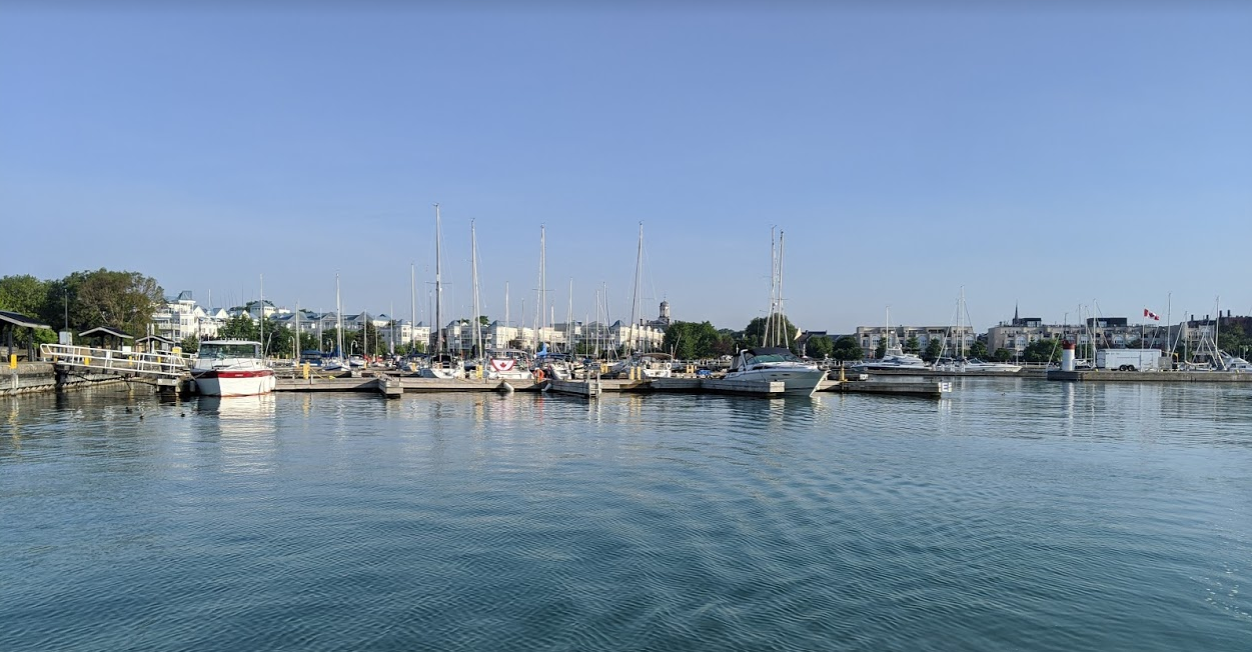 leaving Cobourg Marina